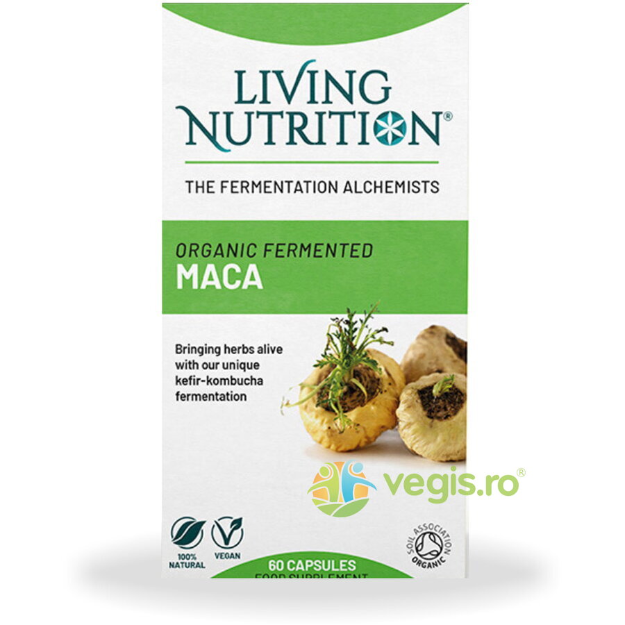 Oferte la Fermented Maca 600 mg Full Spectrum 60cps