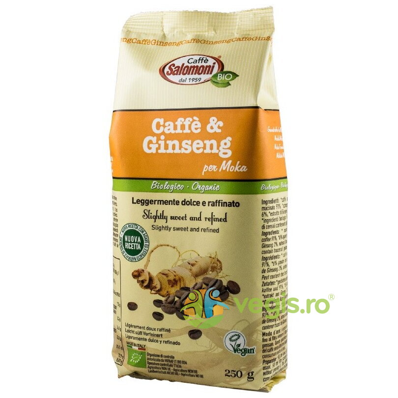 Oferte la Cafea si Ginseng Ecologica/Bio 250g