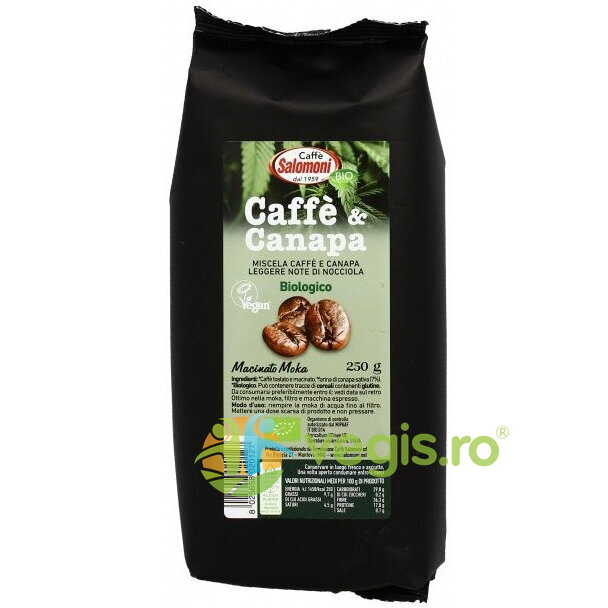 Oferte la Cafea si Canepa Ecologica/Bio 250g