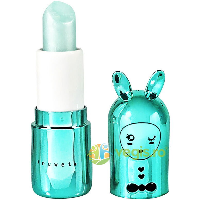 Oferte la Balsam de Buze cu Sclipici pentru Copii cu Parfum de Cupcake - Turquoise 3.5g
