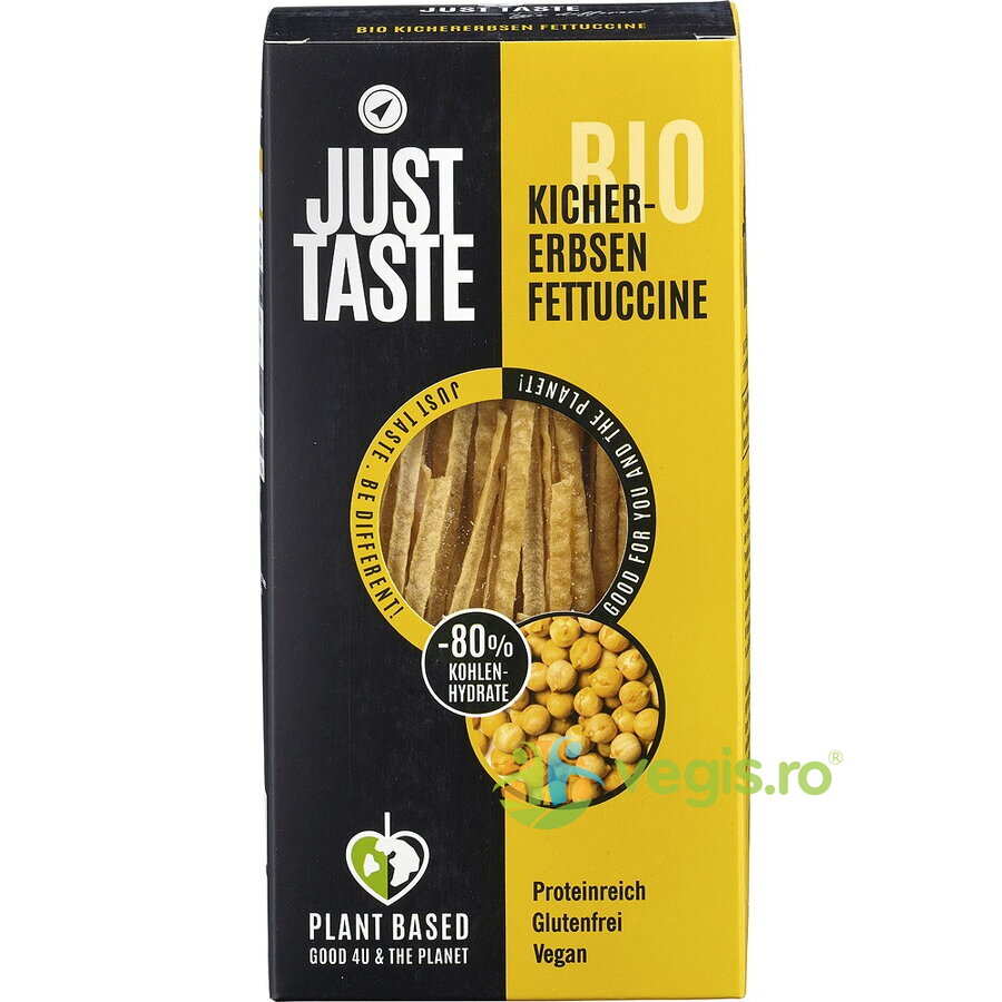 Oferte la Paste Fettuccine Proteice din Soia cu Naut fara Gluten Ecologice/Bio 250g