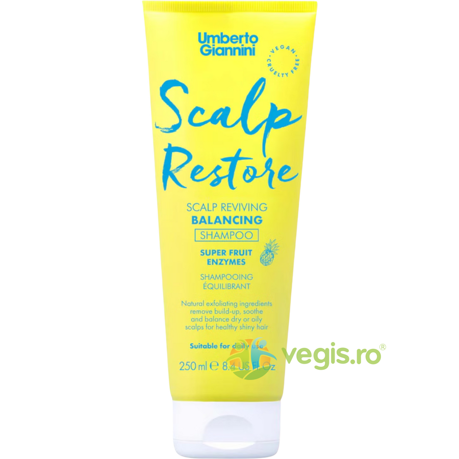 Oferte la Sampon Anti-Matreata cu Enzime din Fructe Scalp Restore 250ml