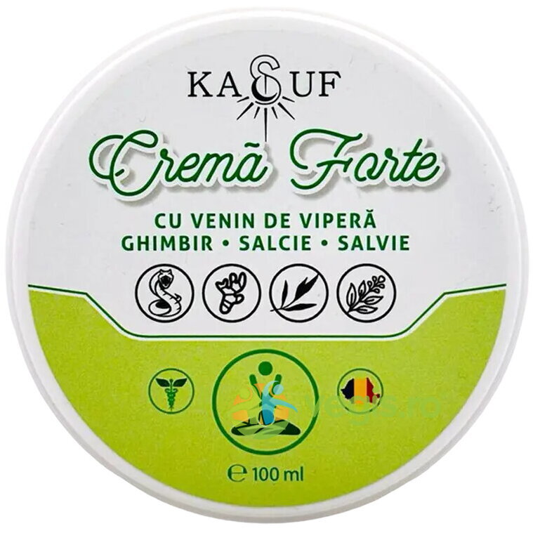 Oferte la Crema Forte cu Venin de Vipera, Ghimbir, Salcie, Salvie 100ml