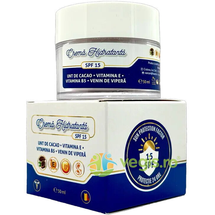 Oferte la Crema Hidratanta cu Unt de Cacao, Vitamina E ,B5 si Venin de Vipera 50ml