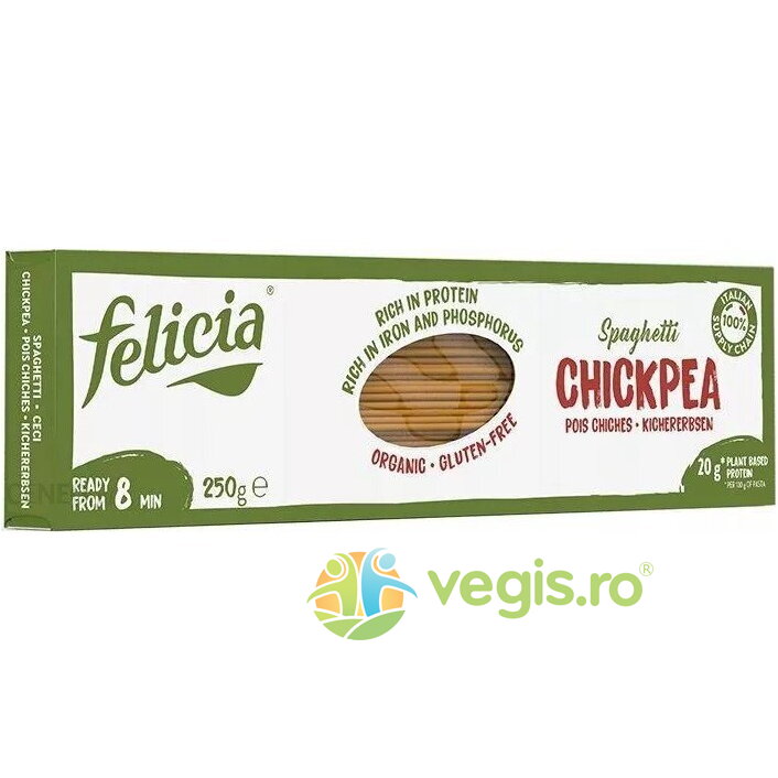 Oferte la Spaghete din Naut fara Gluten Ecologice/Bio 250g