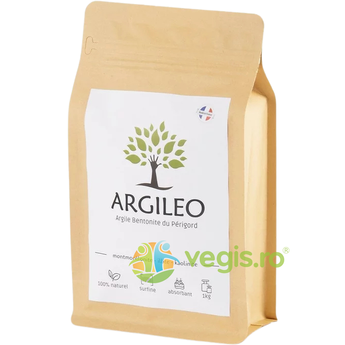 Oferte la Argila Alba Bentonita pentru Uz Extern 1kg
