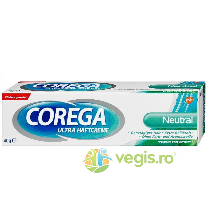 Oferte la Crema Adeziva Neutra pentru Proteze Dentare 40ml