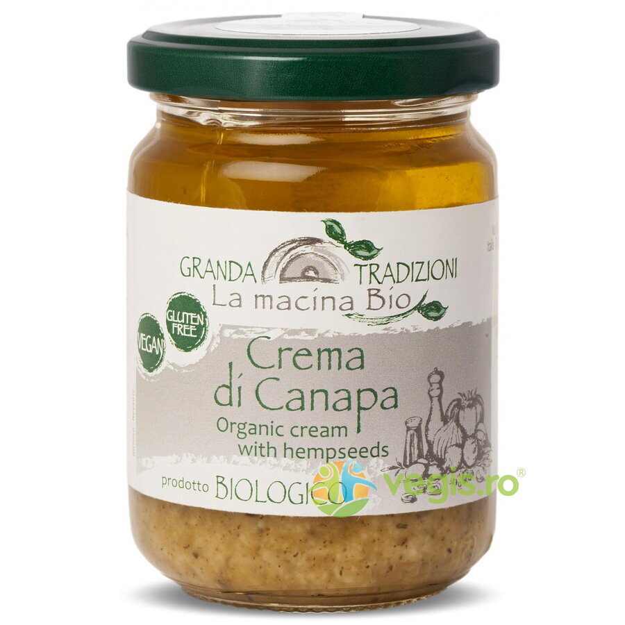 Oferte la Crema din Canepa fara Gluten Ecologica/Bio 130g