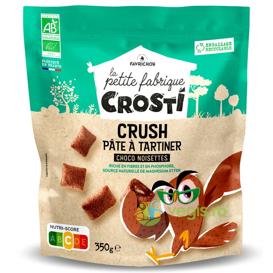 Oferte la Pernute pentru Copii cu Crema de Ciocolata si Alune de Padure Ecologice/Bio 350g
