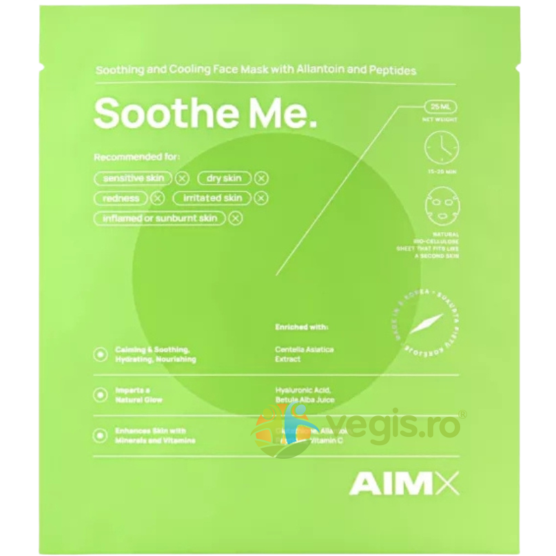 Oferte la Masca cu Peptide, Glutation si Acid Hialuronic Soothe Me 25ml