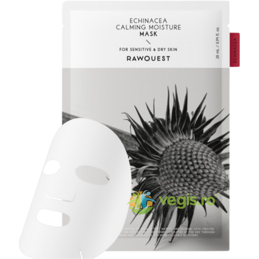 Oferte la Masca pentru Fata Calmanta si Hidratanta pentru Pielea Sensibila si Uscata cu Echinacea 28ml