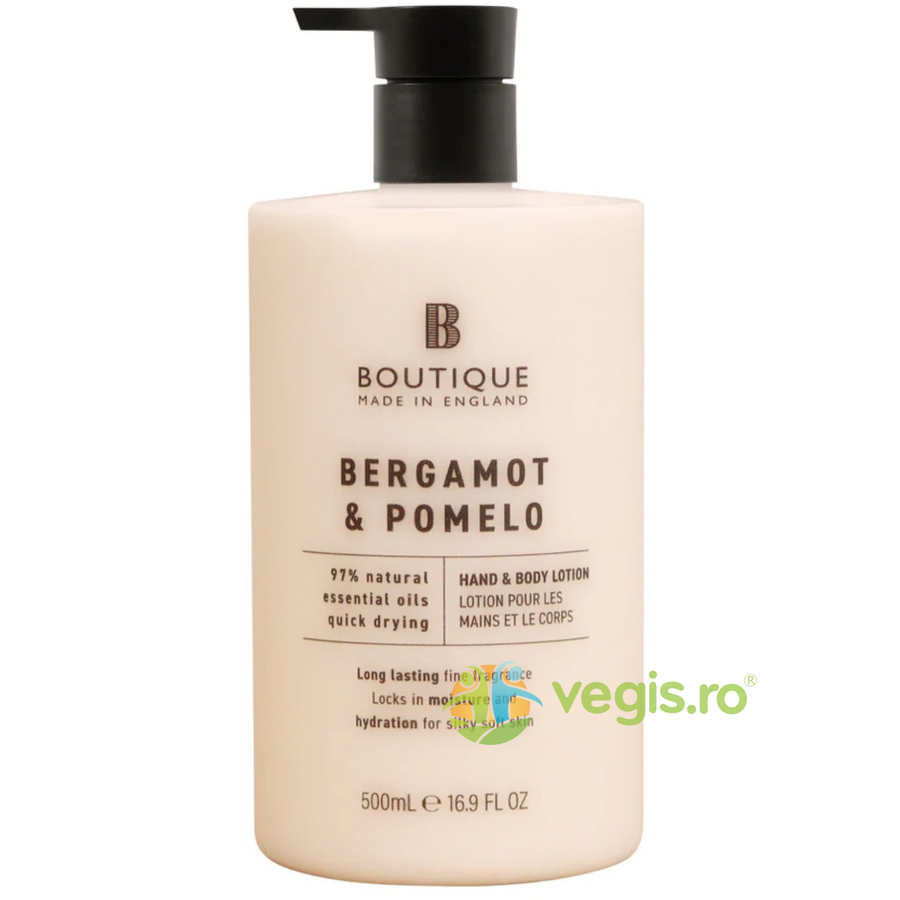 Oferte la Lotiune pentru Corp si Maini cu Parfum de Bergamota si Pomelo 500ml