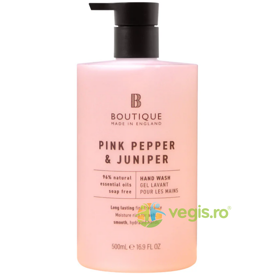 Oferte la Sapun Lichid cu Parfum de Piper Roz si Ienupar 500ml