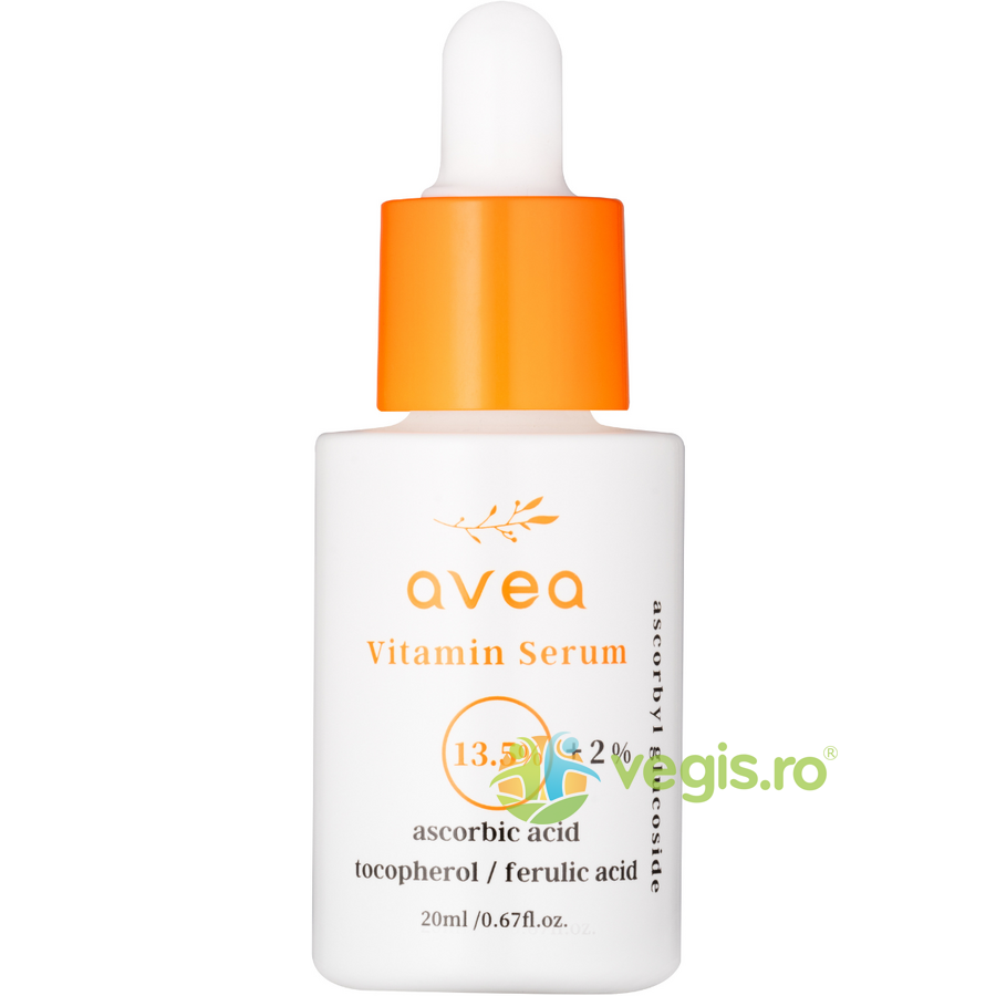 Oferte la Ser Antioxidant si Iluminator cu Acid Ascorbic, Tocoferol si Acid Ferulic Avea Vitamin Serum 20ml