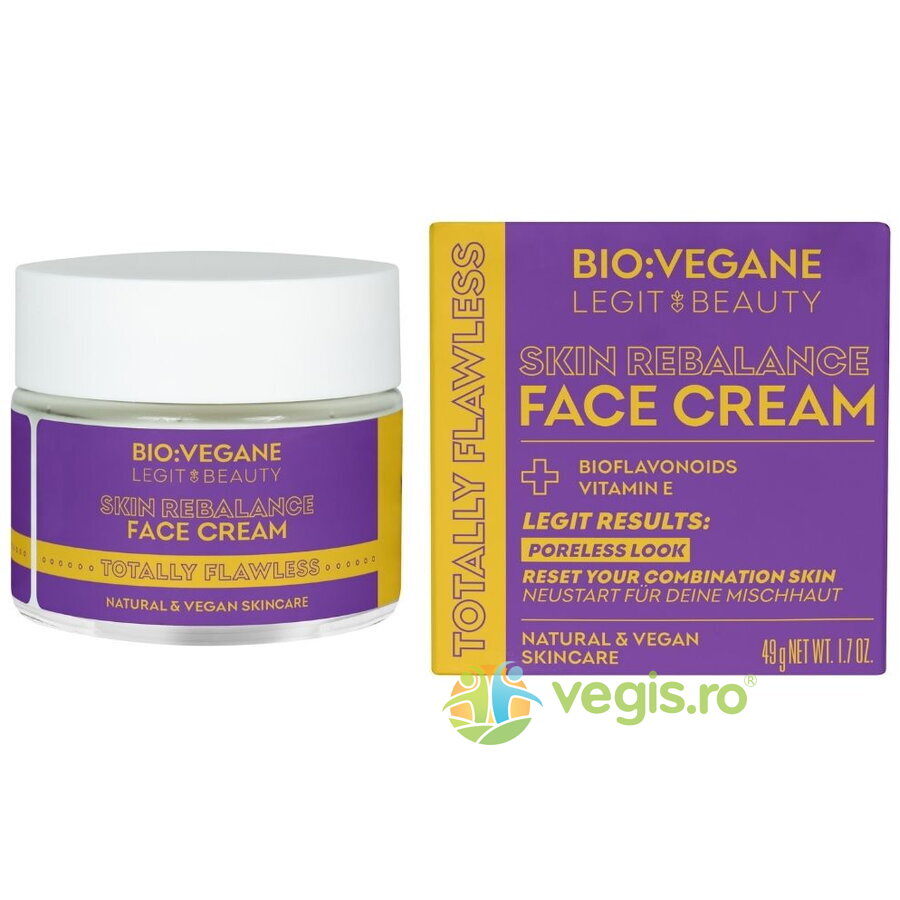 Oferte la Crema de Fata Reechilibranta Totally Flawless Legit Beauty 50ml