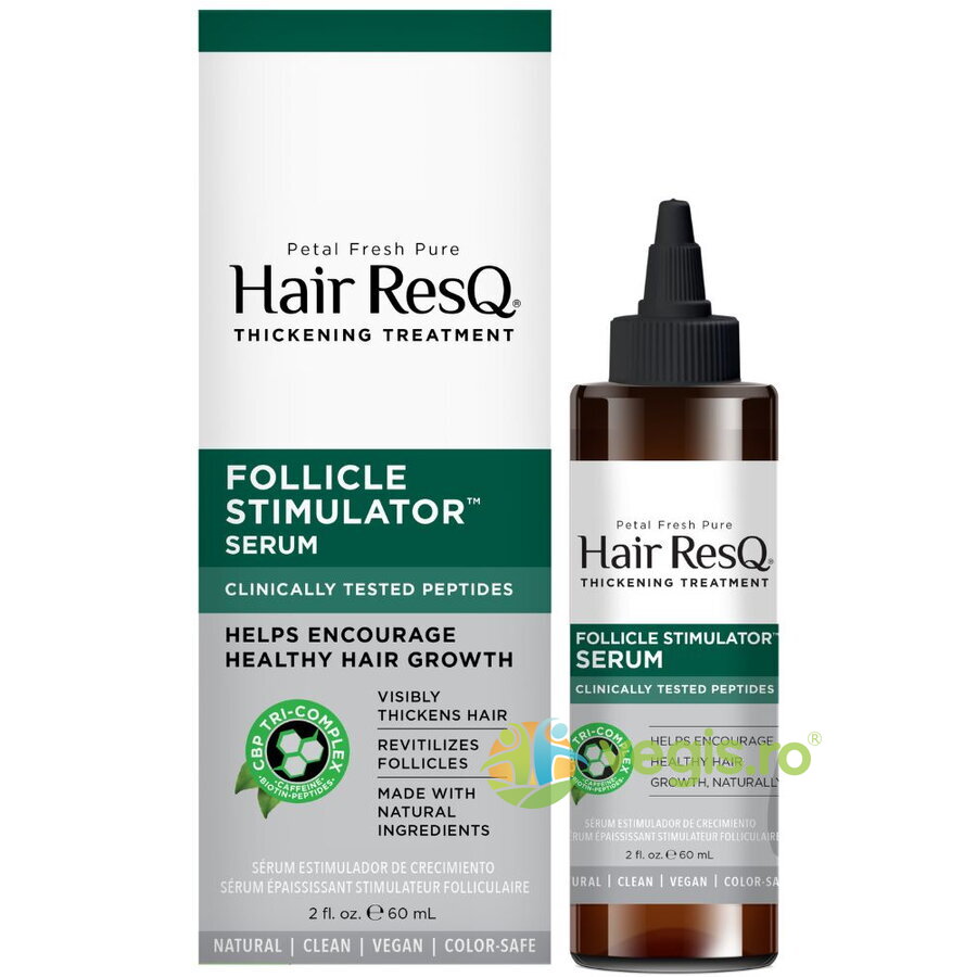 Oferte la Ser Tratament pentru Indesirea si Stimularea Cresterii Parului Follicle Stimulator Petal Fresh Pure 60ml