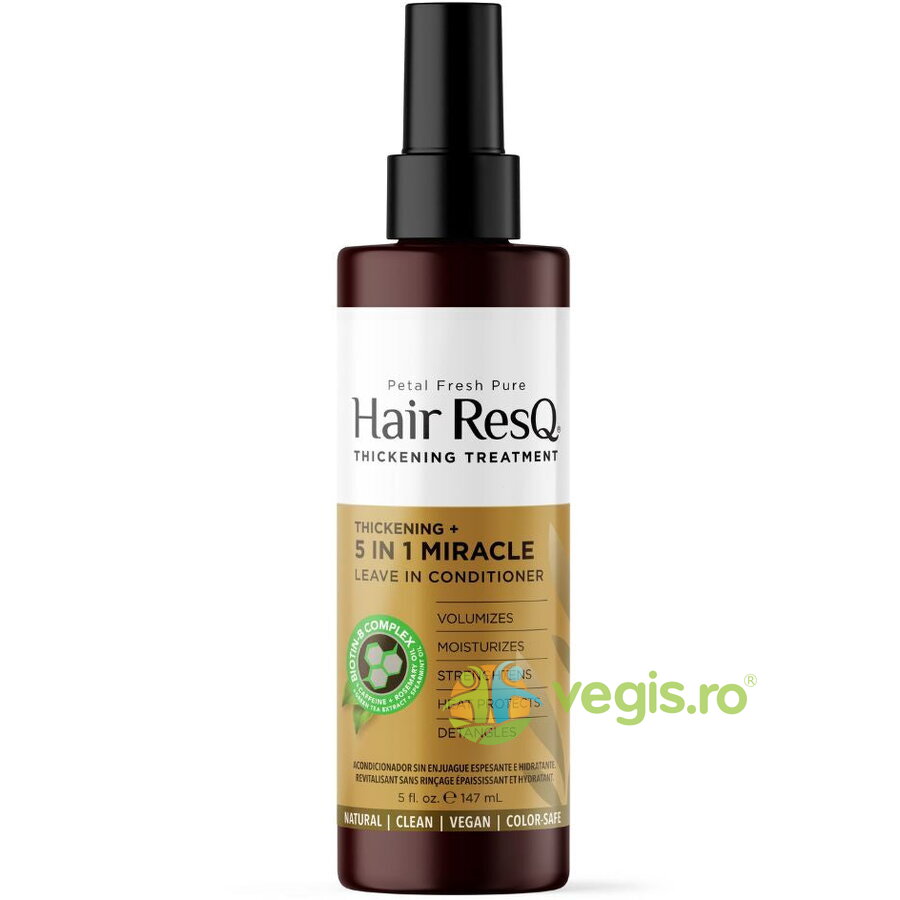 Oferte la Balsam Tratament Leave-In 5 in 1 pentru Indesirea Parului Petal Fresh Pure 147ml
