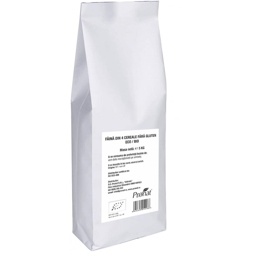 Oferte la Faina din Patru Cereale fara Gluten Ecologica/Bio 5kg