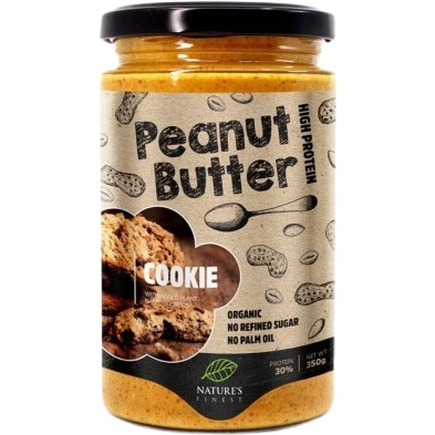 Oferte la Crema de Arahide cu Biscuiti fara Zahar Adaugat Ecologica/Bio 350g