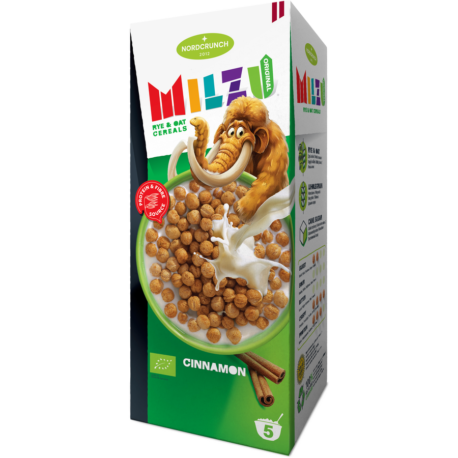 Oferte la Cereale Bilute din Secara si Ovaz cu Scortisoara Ecologice/Bio 150g, Milzu Original