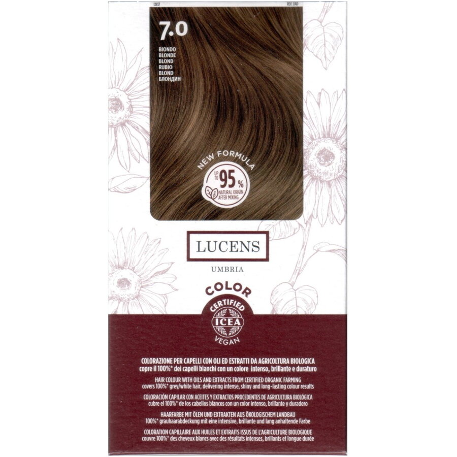 Oferte la Vopsea de Par fara Amoniac Blond 7.0 50ml