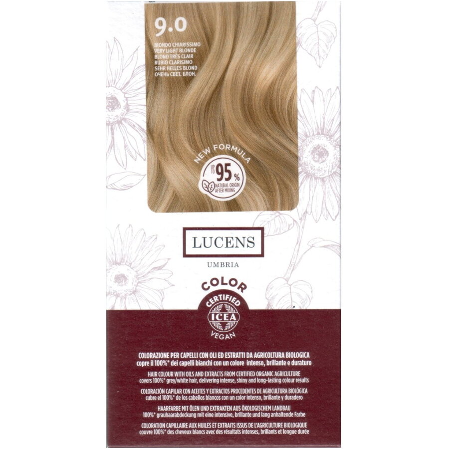 Oferte la Vopsea de Par fara Amoniac Blond Foarte Deschis 9.0 50ml