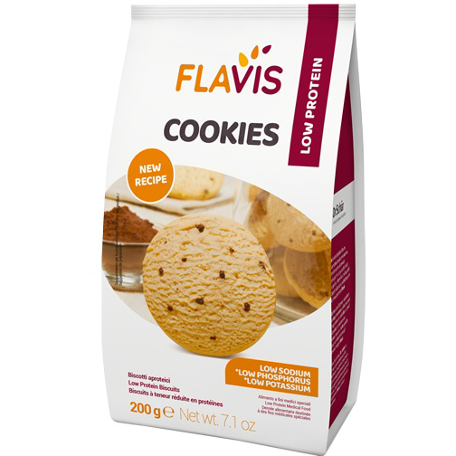 Oferte la Biscuiti Cookies cu Continut Proteic Scazut 200g