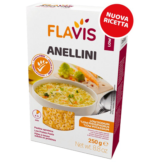 Oferte la Paste Anelinni cu Continut Proteic Scazut 250g