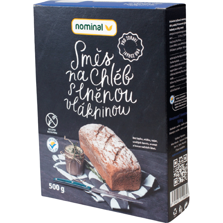 Oferte la Mix pentru Paine cu Fibre de In fara Gluten 500g
