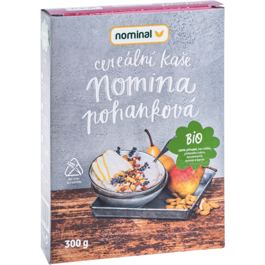 Oferte la Porridge din Hrisca fara Gluten Nomina 300g
