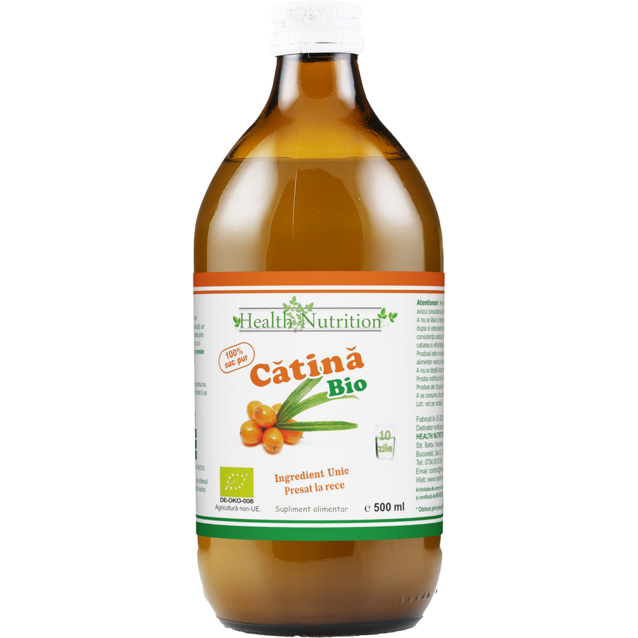 Oferte la Catina Suc 100% Pur Ecologic/Bio 500ml
