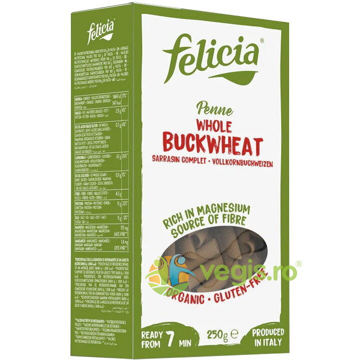 Oferte la Penne din Faina de Hrisca Ecologice/Bio 250g