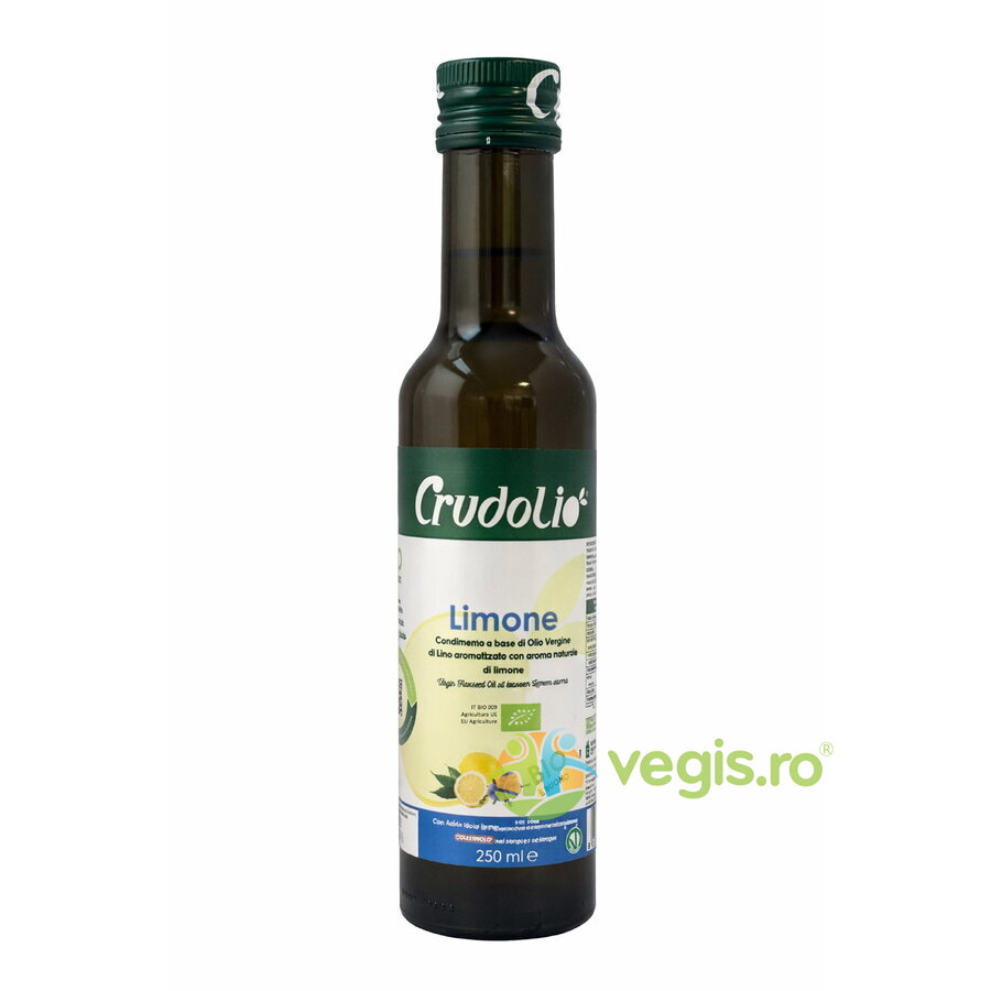 Oferte la Ulei de In Aromatizat cu Lamaie Ecologic/Bio 250ml