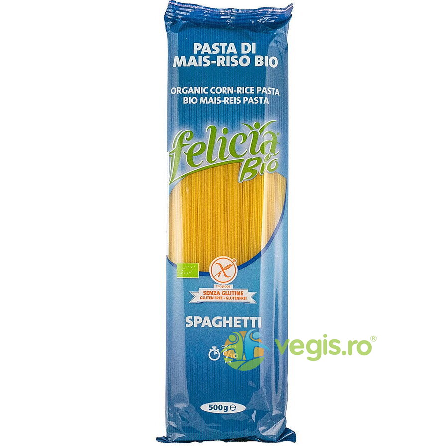 Oferte la Spaghete din Faina de Malai si Orez Ecologice/Bio 500g