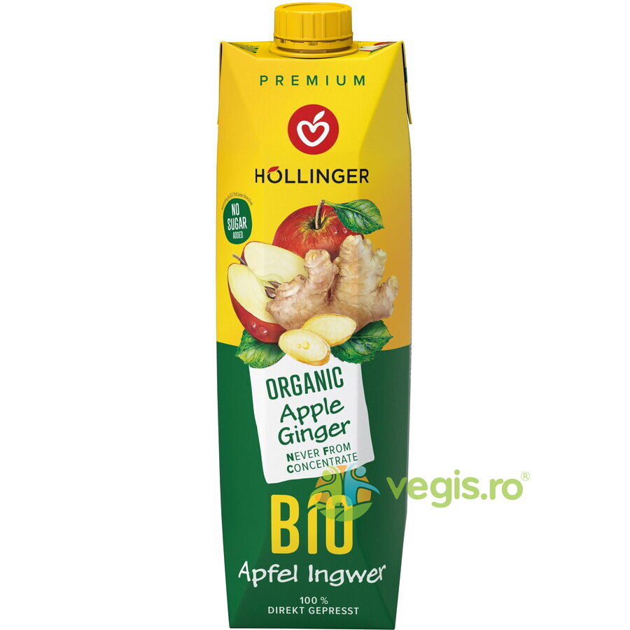 Oferte la Suc de Mere cu Ghimbir Ecologic/Bio 1L