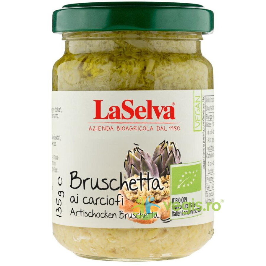 Oferte la Pasta Bruschetta pe Baza de Anghinare Ecologica/Bio 135g