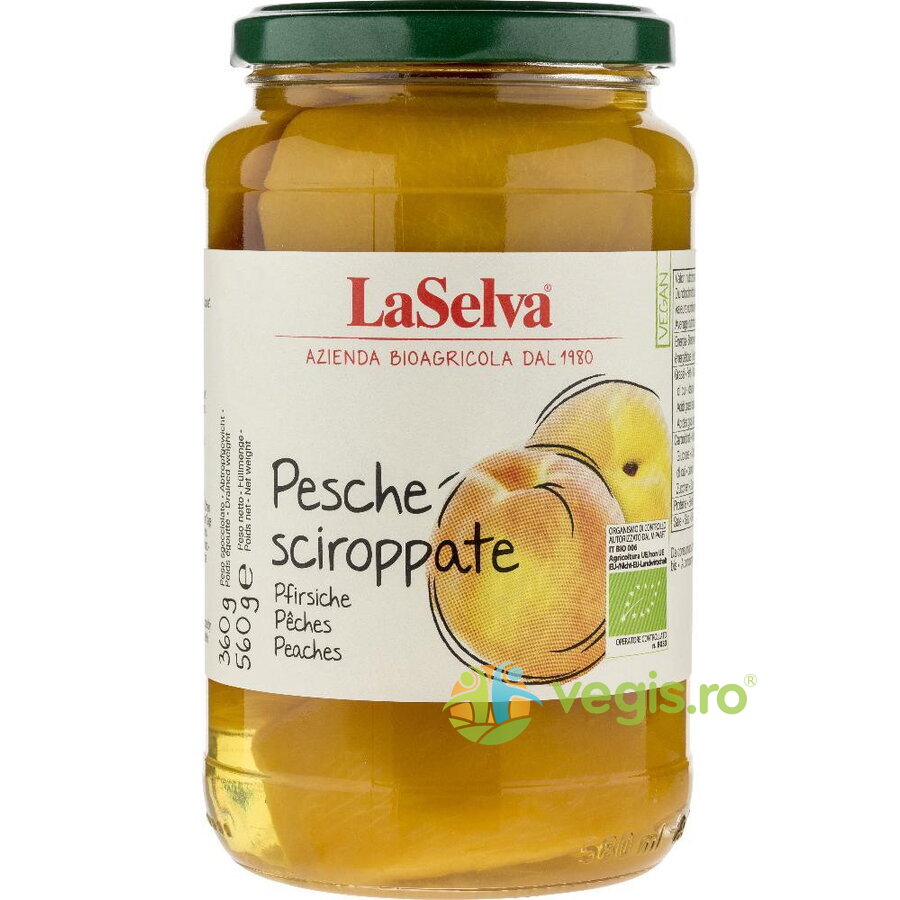 Oferte la Compot de Piersici Ecologic/Bio 560g
