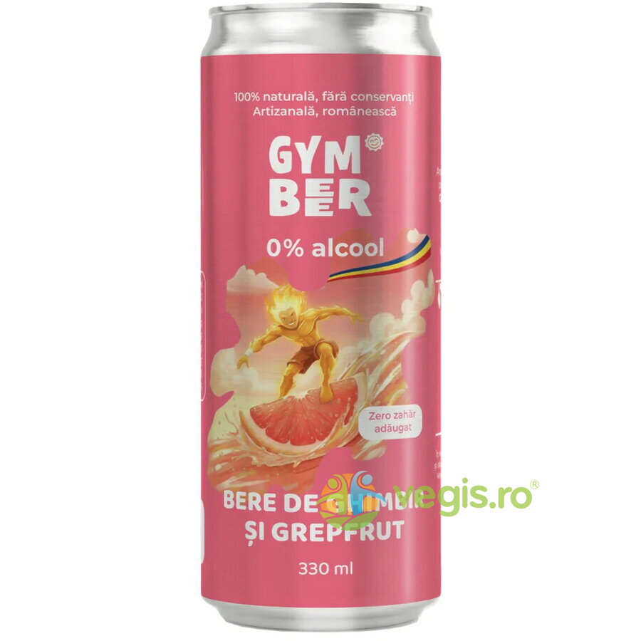 Oferte la Bere de Ghimbir si Grapefruit 0% Alcool fara Zahar Adaugat 330ml
