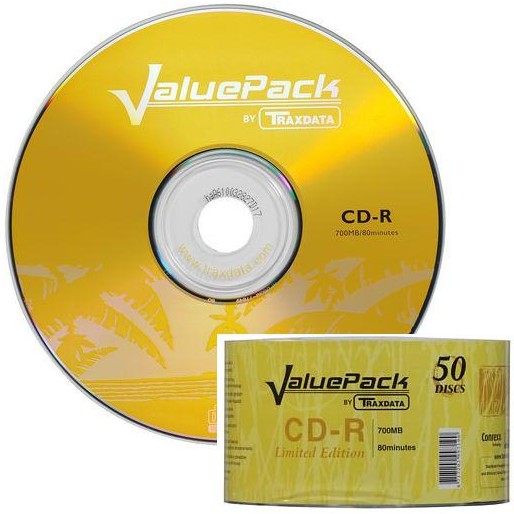 Oferte la CD-R 50 bucati, 52x, 700 MB, value pack