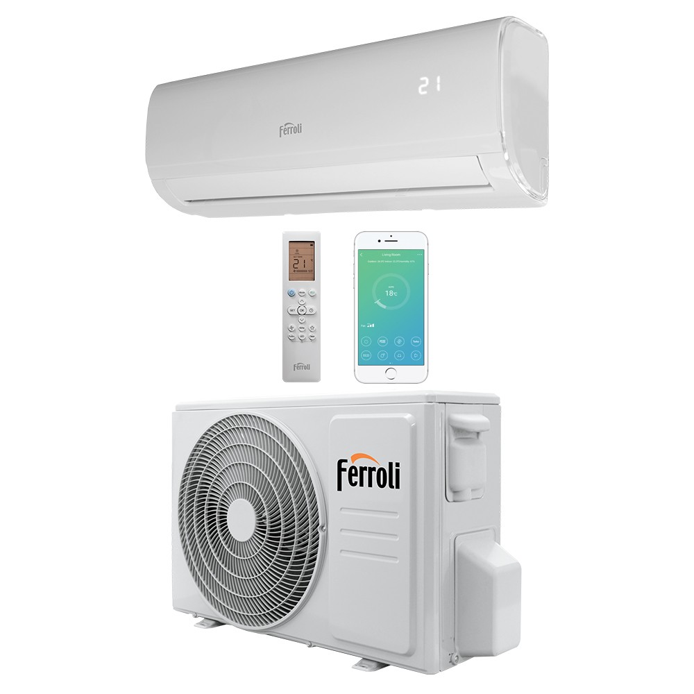 Oferte la Aparat aer conditionat monosplit Ferroli Giada S 24000 BTU A++ Wi-fi