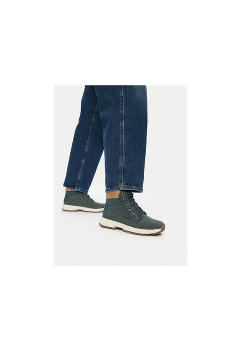 Oferte la Bocanci drumetie  11615 - Piele naturala - Turcoaz