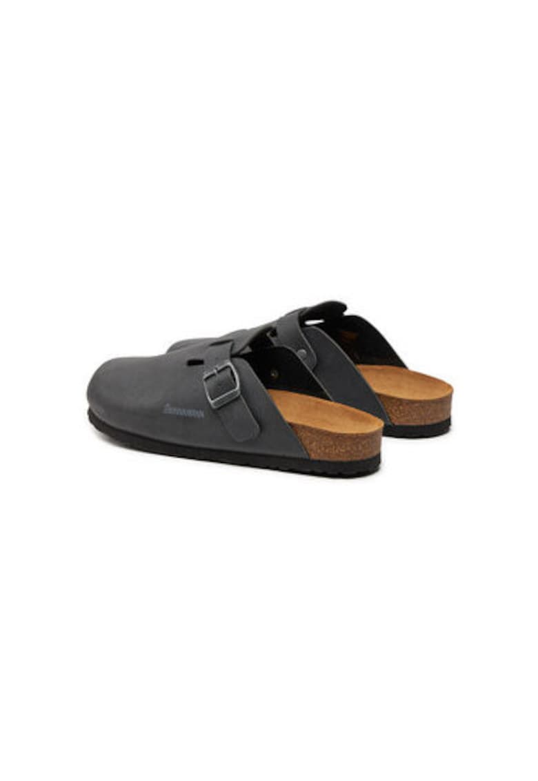 Oferte la Slapi barbati Dr Brinkmann - 600212 - Piele naturala - Gri
