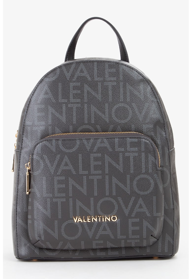 Oferte la Rucsac de piele ecologica cu model logo Regina - Negru