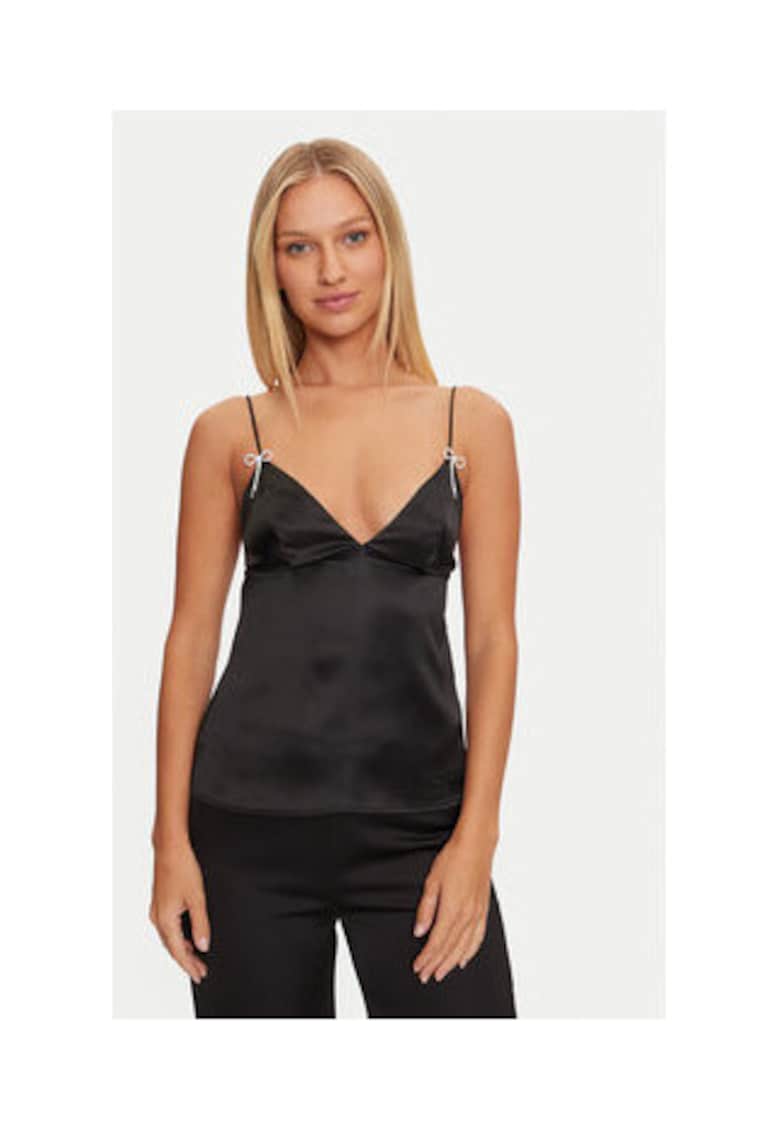 Oferte la Top de pijama cu aspect satinat