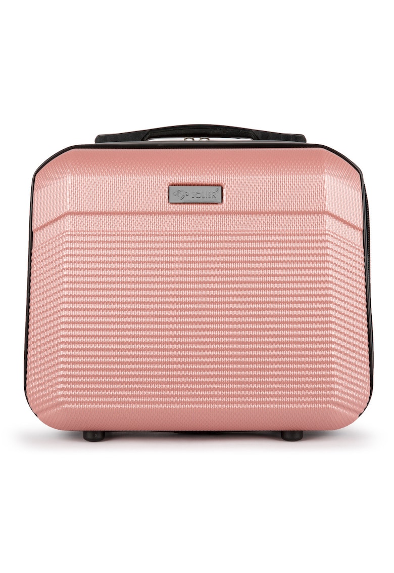 Oferte la Trousse de voiaj rigida  STL945 ABS roz - cutie mica de calatorie