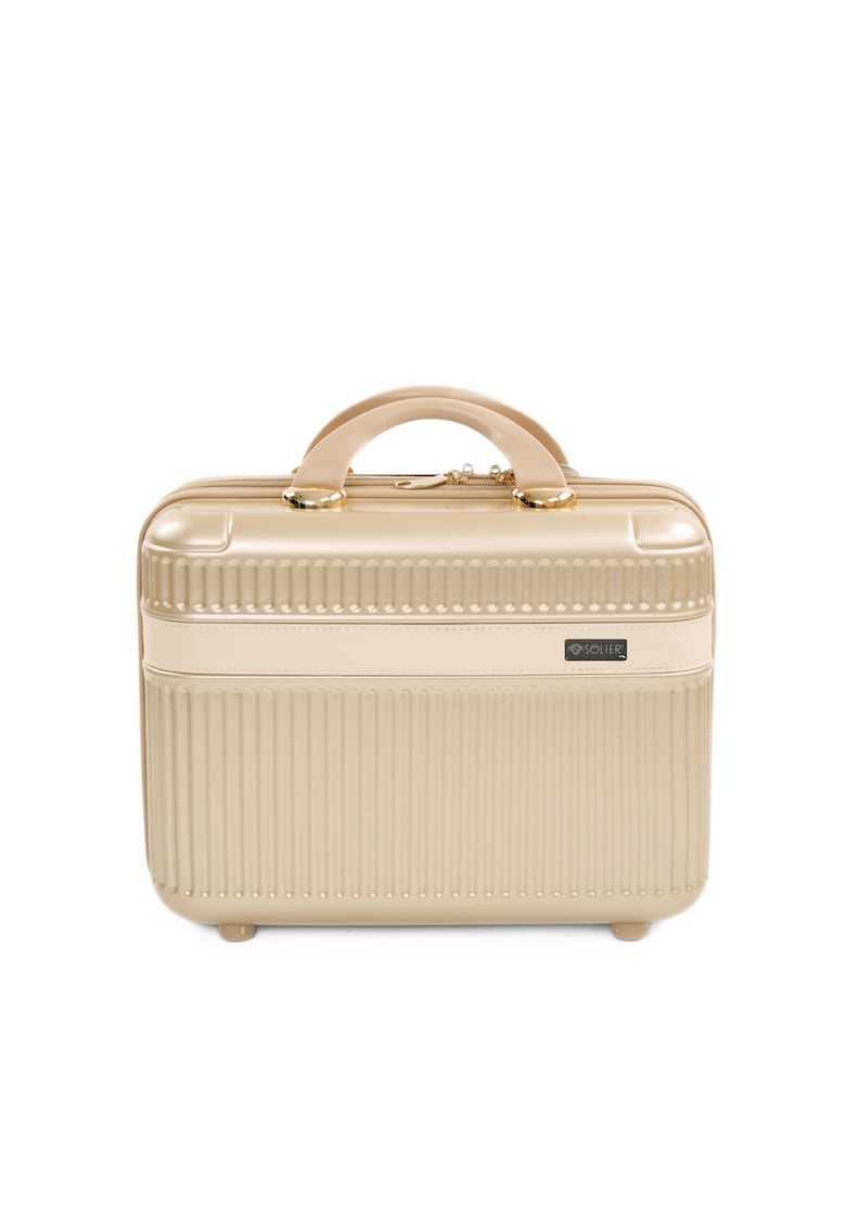 Oferte la Geanta Solier tip cufar de voiaj 14" - Auriu