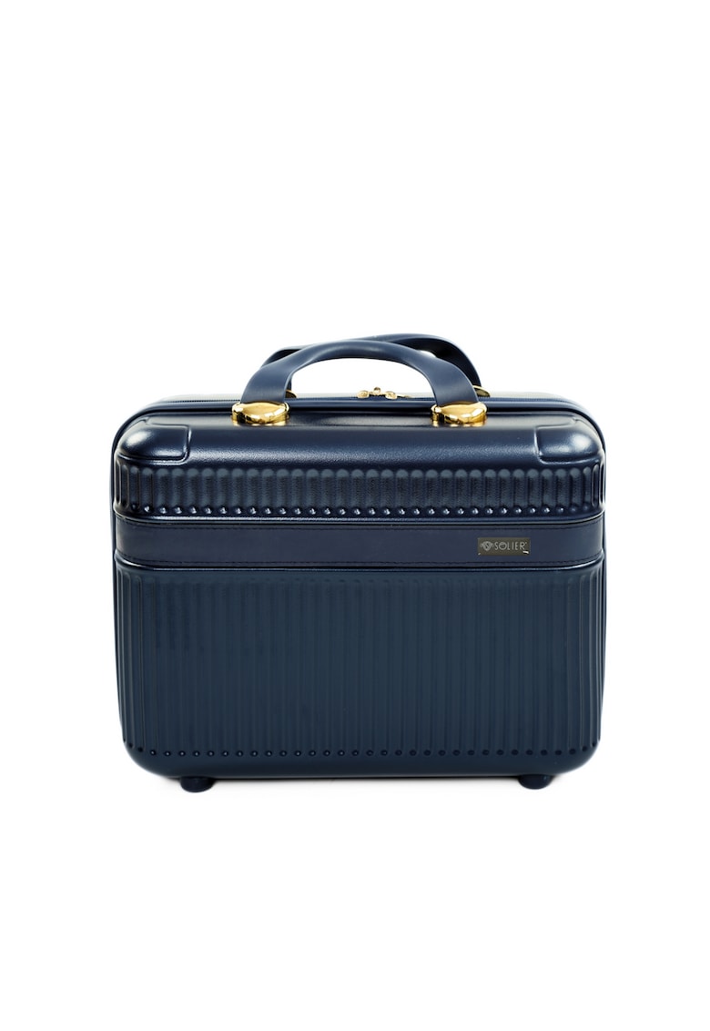 Oferte la Geanta Solier tip cufar de voiaj 14" - Bleumarin