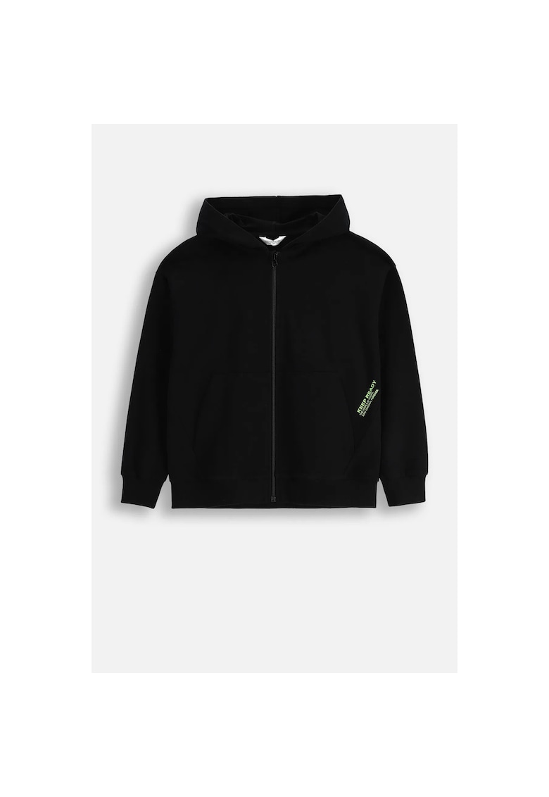 Oferte la Hanorac copii -  negru - bumbac - pentru baieti -