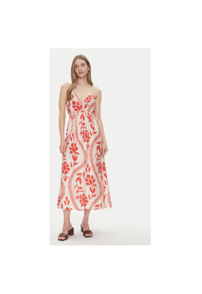 Oferte la Rochie de vara dama  Rosu - Rosu