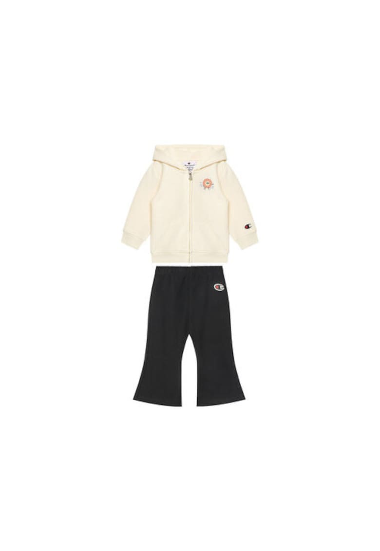 Oferte la Trening lifestyle copii -  405116 YS141 - bicolor - bumbac/poliester - bej/negru